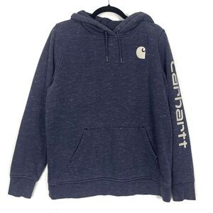 Carhartt Blue and Purple Sweatshirt T26